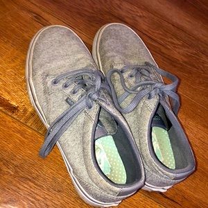 Grey Lace Up Vans